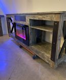 Custom Tv Media Center With Electric Chimney 1 small