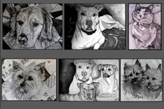 Custom Portraits,Pet Lovers Gift,Pet Memorial,Pet Lovers Gift,Wife,Father Gift,Mother,Husband ,Son 5 small