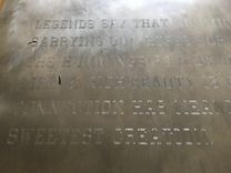Stainless Steel Engraved Signs For A Variety Of Uses. 2 small