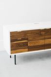 Deskenza - White Lacquer And Walnut 5 small