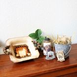 Primitive Sheep Decor Dough Bowl Pottery Bowl Rustic Sheep Bowl 4 small