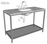 Metal Bathroom Vanity Base (Emory) 6 small