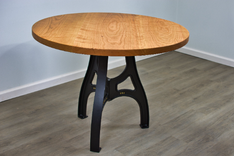 Round Kitchen Table, Round Wood Dining Table, Small, Round Dining Table For 4, 6, Or 8, Circle Table 1 small