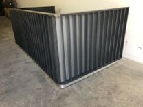 Grey Modern Reception Desk 4 small