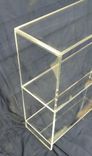 Acrylic Bookcase- T.V. Stand - Hand Crafted, Custom Size Never A Problem 4 small