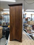 Pine Bookcase With Doors 12"Deep(Inside)24"W X 24"H 1 small