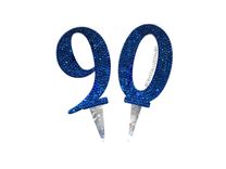 Crystallized Cake Topper Numbers Age Birthday Wedding Party Bling European Crystals Bedazzled 2 small