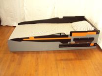 X-Wing T-70 Starfighter Twin Kids Bed Frame - Handcrafted - Children's Bedroom Furniture 6 small