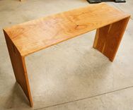 Sculpted Waterfall Console Table 1 small