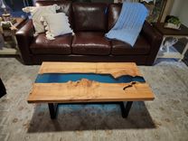 Burl Maple River Coffee Table 4 small