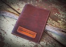 Custom Leather Bible Cover With Name Or Initials For 10 X 10 X 2 Inches Or Smaller Book 3 small