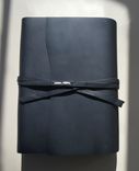 Personalized Study Journal Bible Black Leather Kjv, Nlt, Niv (Or Any Version)  (691) 1 small