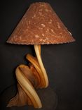 Free Standing Rustic Twisted  Juniper Table Lamp 3 small