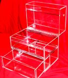 Acrylic Jewelry Box - Hand Crafted, Custom Size And Colors Available 1 small