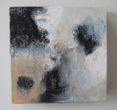 Acrylic Abstract Painting Art Canvas, 8" X 8",Original Contemporary Wall Hanging 2 small