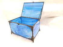 Glass Jewelry Box 4 small