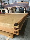 Custom Live-Edge Floating Platform Bed 8 small