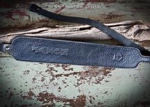 Custom Black Leather Rifle Sling Or Gun Sling With Name Or Initials 2 small