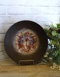 Spirit Wolf Decorative Pottery Plate Wolf Decor Wolf Picture Wolf Art 2 small