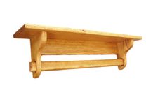 Quilt Hanger 48 Inch Oak Quilt Rack Wall Hanging Rack - Quilt Room Decor 1 small
