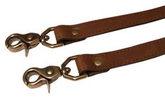 Brown Leather Suspenders 4 small