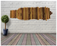 Wood Soundwave - Customize With Your Song Or Phrase 4 small