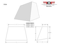 #111 E105 Standard Modern Brushed 304 Alloy Stainless Steel Range Hood 2 small