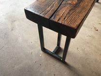 Reclaimed Wood (Pine) Bench - Handmade In Denver 1 small
