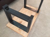 Live Edge Beetle Kill Pine Wood Top Coffee Table W/ Steel Frame - Handmade In Denver 4 small