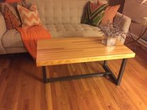 Reclaimed Bowling Alley Coffee Table 3 small