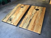 Beetle Kill Pine Cornhole / Bag Boards 1 small