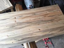 Kitchen Island - Steel And Bluestain Pine - Made In Colorado 2 small