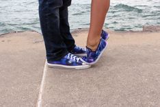 Custom Made Galaxy Inspired Shoes 1 small