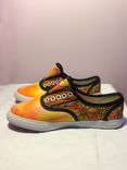 Custom Made Tie Dye Shoes With Flower Design 2 small