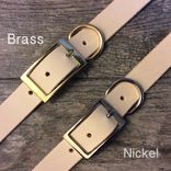 Handmade Solid Leather Dog Collar With Free Name 3 small