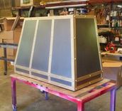 The "Joanna" Custom Range Hood, Blower Sold Separately // (Min. Shipping $450+) 1 small