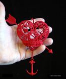 "Til Death Do Us Part" Heart Skull 4 small