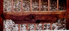 Rustic Wood & Wrought Iron Gate; Old West Garden Gate; Southwestern Courtyard Gate 2 small