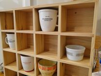 Display Case, Coffee Cups, Shot Glasses, Memento's 4 small