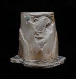 Ice Bear ~ Hand Carved Ancient Mammoth Ivory Tusk Section 1 small