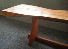 Florida Cherry Live Edge Bench 6 small
