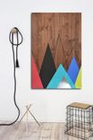 Definitive Point 36x24 - Wood Wall Art, Metal Wall Art, Modern Wall Art, Wall Decor 4 small