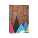 Definitive Point 36x24 - Wood Wall Art, Metal Wall Art, Modern Wall Art, Wall Decor 2 small