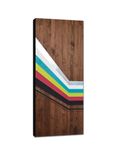 Mod Spectra 48x20 - Wood Wall Art, Metal Wall Art, Modern Wall Art, Wall Decor 2 small