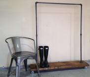 Industrial Urban Garment Rack 1 small