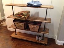 Rolling Storage Cart With Four Shelves 1 small