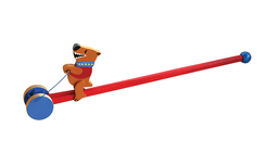 Vintage Remake Push Toy With Sound 5 small