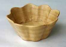 Hand Made Wooden Bowls 2 small