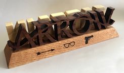 Business Name Or Company Logo Custom Carved Letters Font Or Logo 1 small