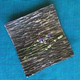 Hand Forged Square Ring Dish / Candle Holder 2 small